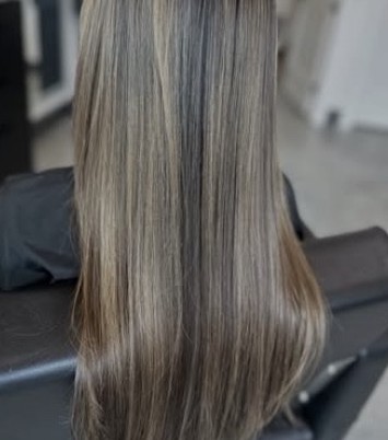 Client hair color result at Opal & Ivy Salon Baton Rouge