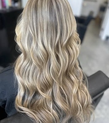 Partial Updo result at Opal & Ivy Salon Baton Rouge