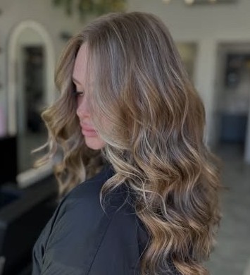 Client hair color result at Opal & Ivy Salon Baton Rouge